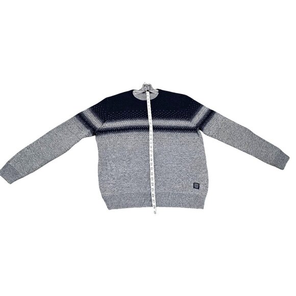 Crew Clothing Company Mens XL Grey & Navy Crew Neck Sweater - Picture 7 of 8